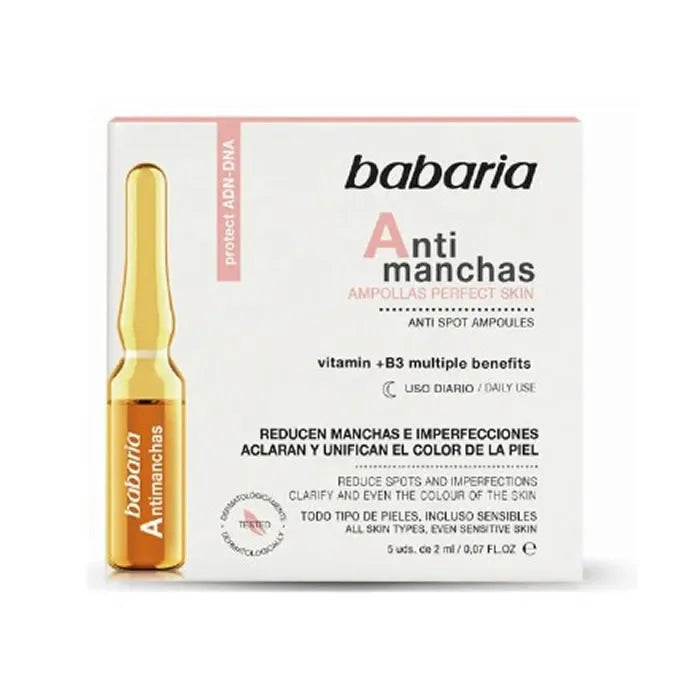 Ampollas antimanchas Babaria 5x2ml