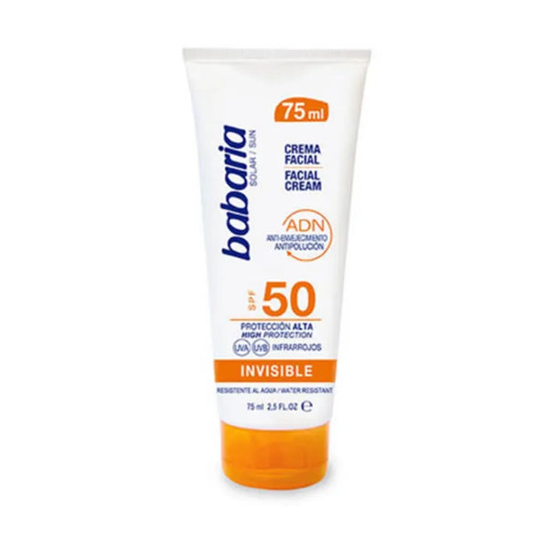 Babaria Invisible Facial Cream SPF50 75ml