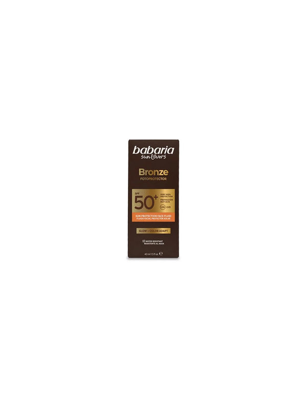 Babaria Sun Bronze Facial Sun Fluid Photoprotector Glow Color SPF50 40ml