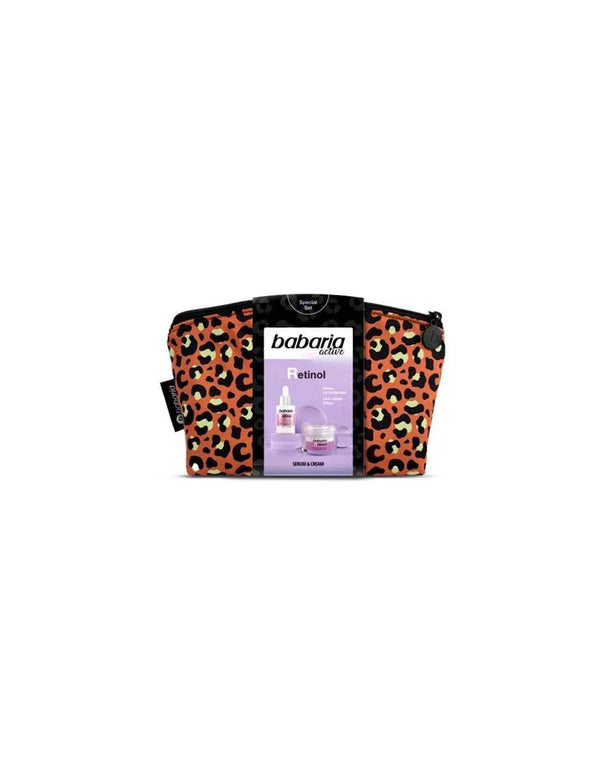 Babaria Facial Retinol Leopard Toiletry Bag