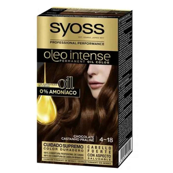 Syoss Oleo Intense Tinte Capilar Permanente 4-18 Chocolate