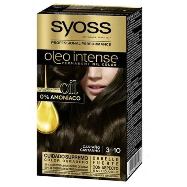 Syoss Oleo Intense Tinte Capilar Permanente 3-10 Castaño