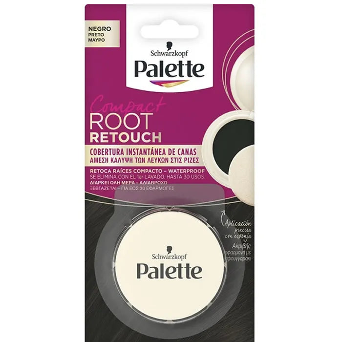 Paleta Schwarzkopf Compact Root Retouch Black
