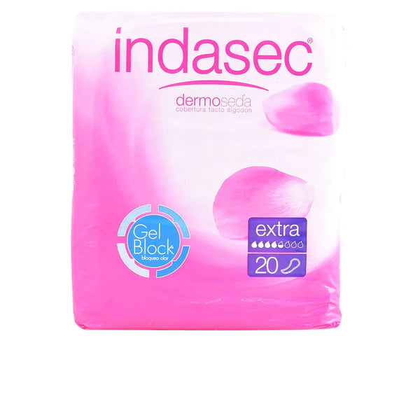 Indasec Dermoseda Compresas Incontinencia Extra 20 Unidades