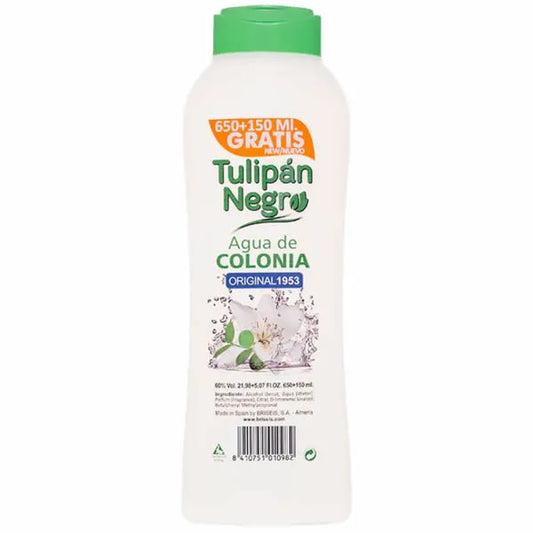 Tulipán Negro Agua De Colonia Original 1953 800ml
