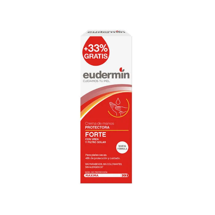 Crema de manos Eudermin Forte Reparadora y Reparadora 100 ml
