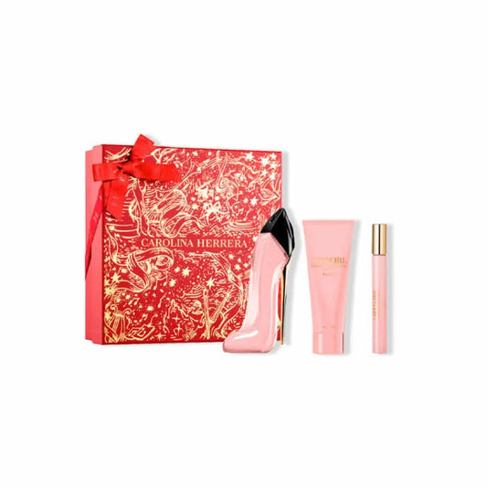 Carolina Herrera Good Girl Blush Eau De Parfum Spray 80ml Set 3 Pieces