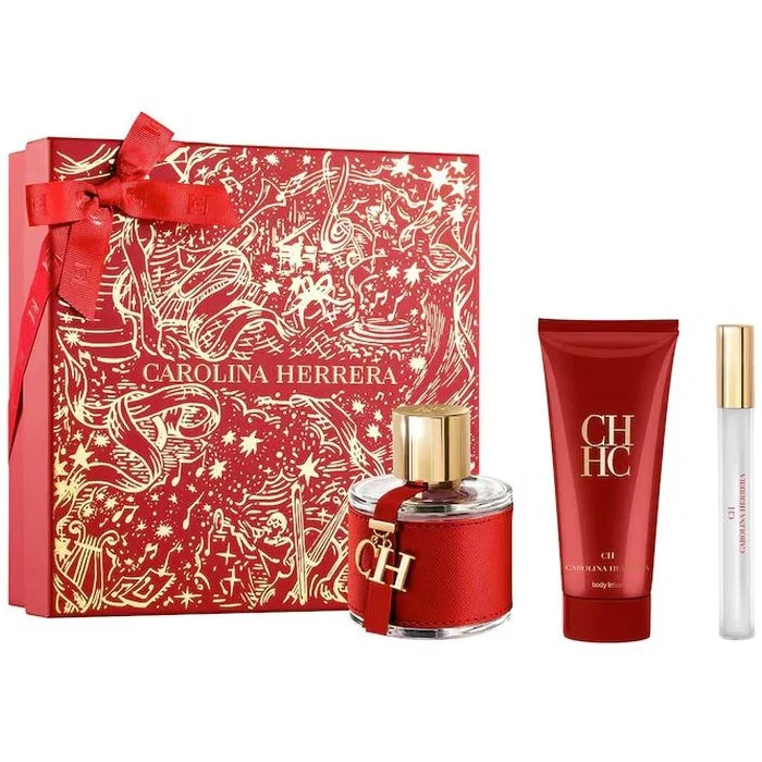 Carolina Herrera Ch Eau De Toilette Spray 100ml Set 3 Pieces