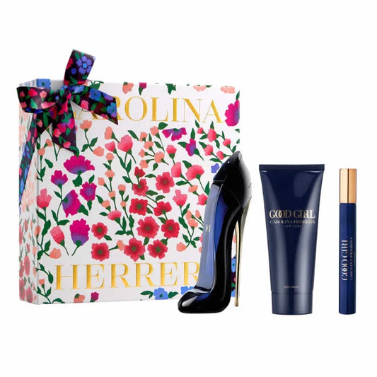 Carolina Herrera Good Girl Eau De Parfum Spray 80 ml Set de 3 piezas