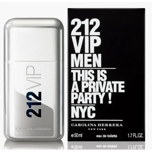Carolina Herrera 212 Vip Men Eau De Toilette Vaporizador 50ml