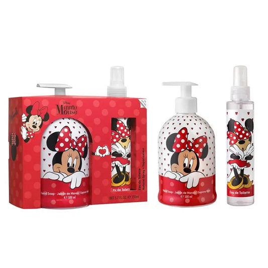 Disney Minnie Mousse Eau De Toilette Spray 150ml 2-Piece Set