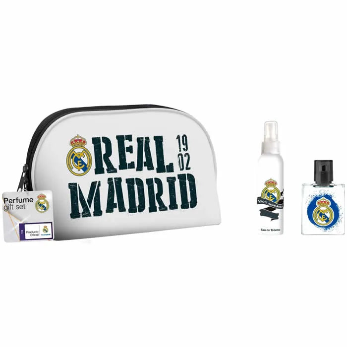 Real Madrid Eau De Toilette Spray 50ml Set De 3 Piezas