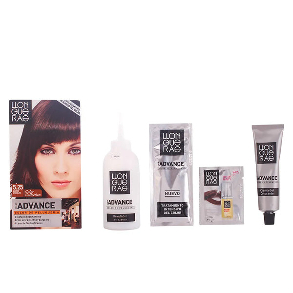 Tinte para el cabello Llongueras Color Advance 5.25 Marrón Chocolate