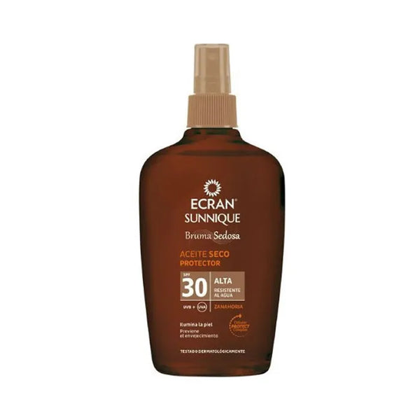 Tela Sunnique Silky Mist Protective Dry Oil Spf30 100ml