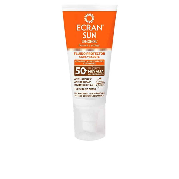 Ecran Sun Lemonoil Fluido Facial Y Cuello Spf50 50ml