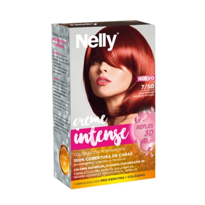 Nelly Creme Tinte Intenso 7/50 Rojo Intenso