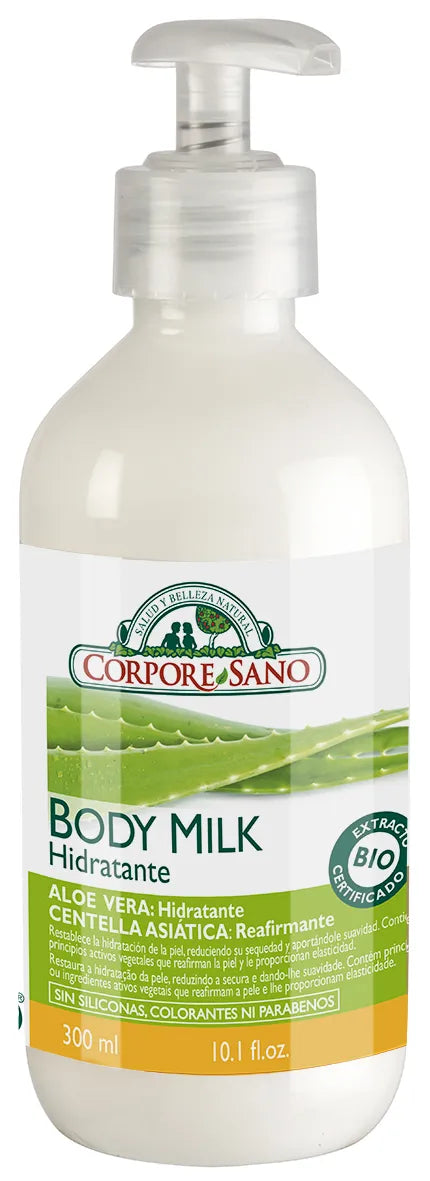 Corpore Body Milk Aloe Centella Asiat Bio 300ml