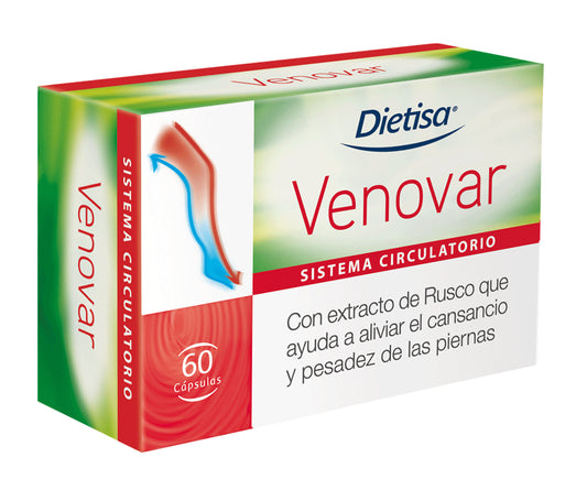 Dietisa Venovar 60 Capsules