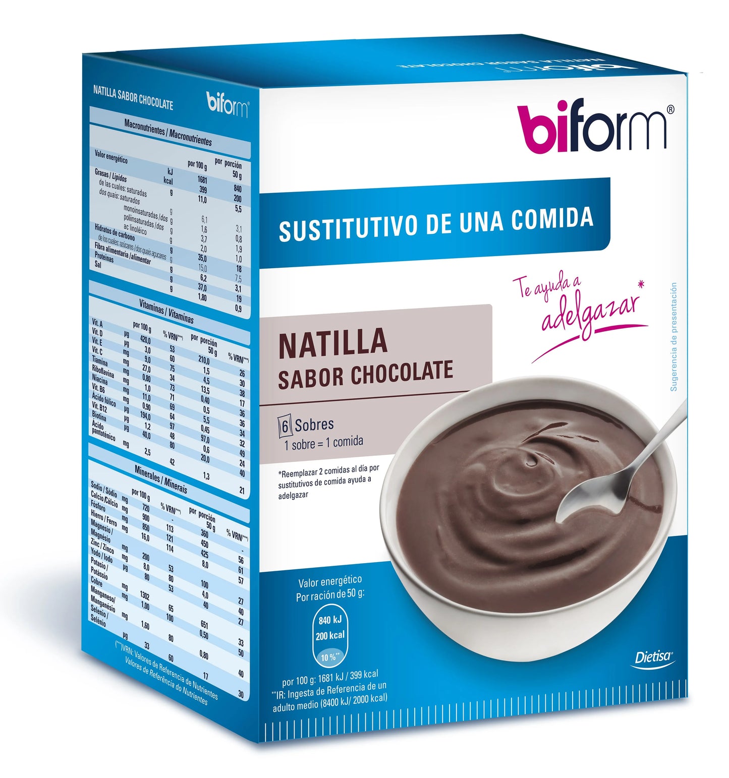Biform Natillas Choco 6 About