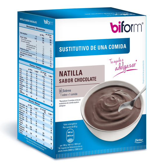 Biform Natillas Choco 6 About