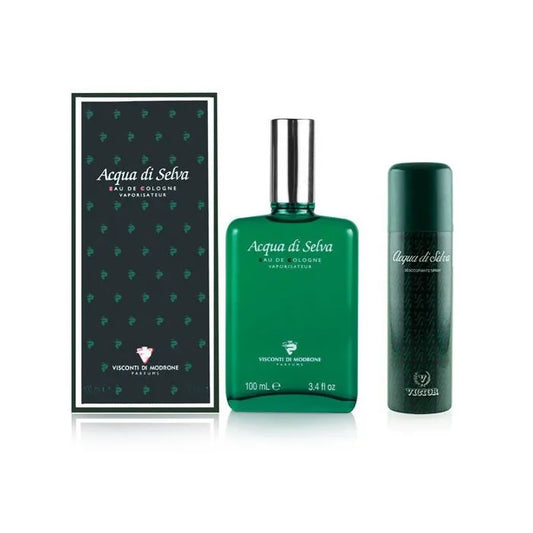 Victor Acqua Di Selva Agua De Colonia Spray 100ml Set 2 Piezas