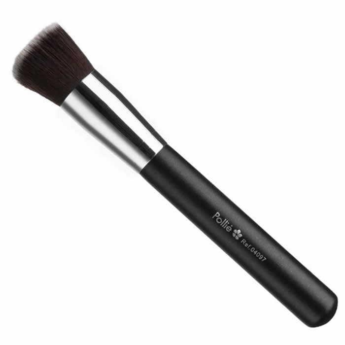 Eurostil Professional Kabuki Flat Brush 1 Black