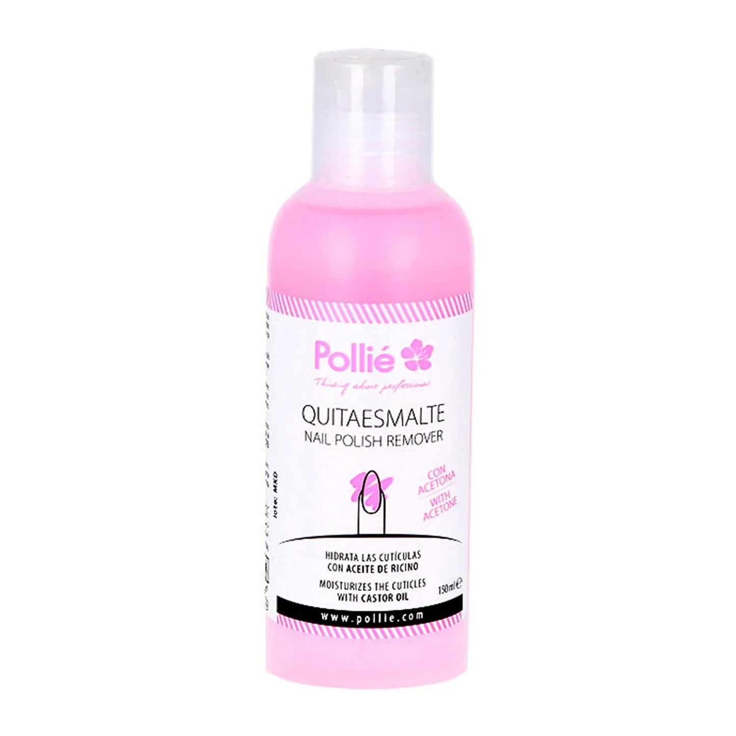 Eurostil Pollie Quitaesmalte With Castor Oil 150ml
