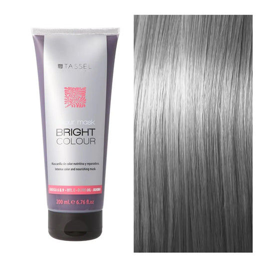 Eurostil Bright Color Hair Mask Color Gray 1un