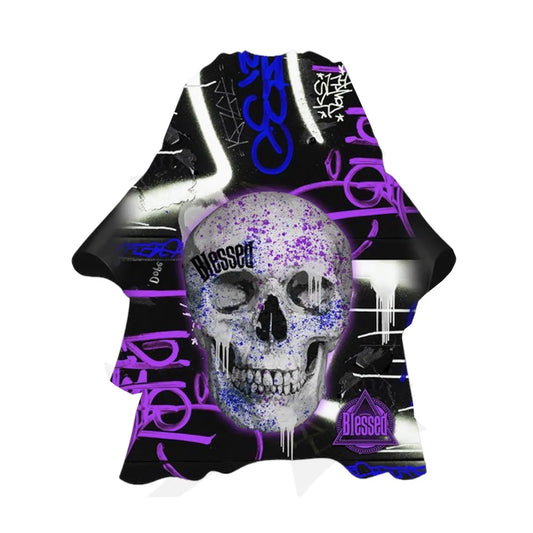 Eurostil Purple Skull Cover With Neoprene Cuff 1un