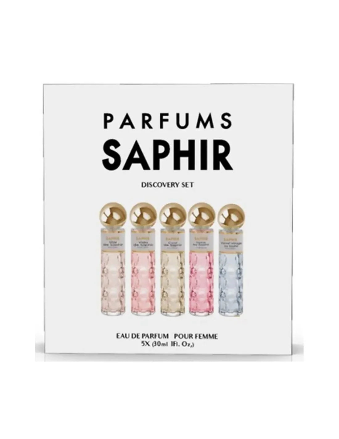 Saphir Discovery Set 5 Pzas 30ml