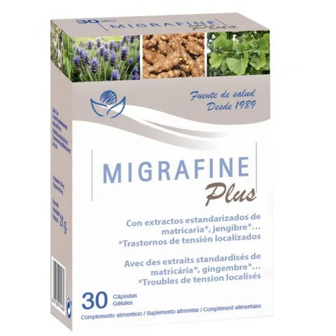 Bioserum Migrafina Plus 30 Cápsulas