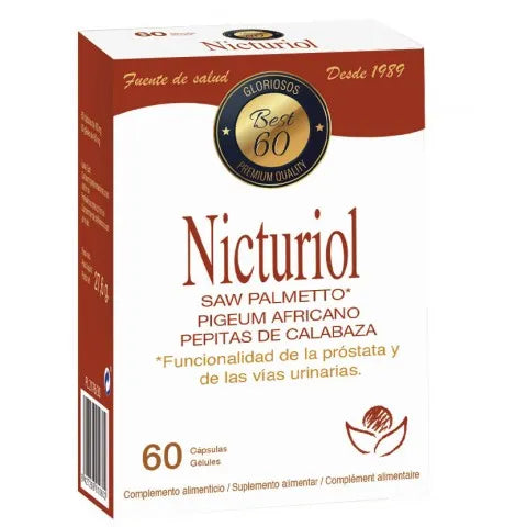 Bioserum Nicturiol 60 Caps Herbecom Saw Palmetto