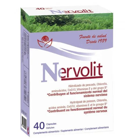 Bioserum Nervolit 40 cápsulas
