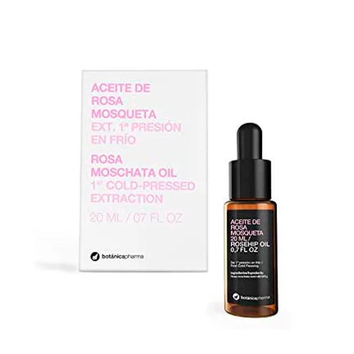 Aceite de Rosa Mosqueta Botánica Nutrients Gotero 20ml