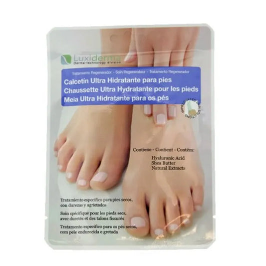 Calcetín hidratante para pies Luxiderma (2 unidades)