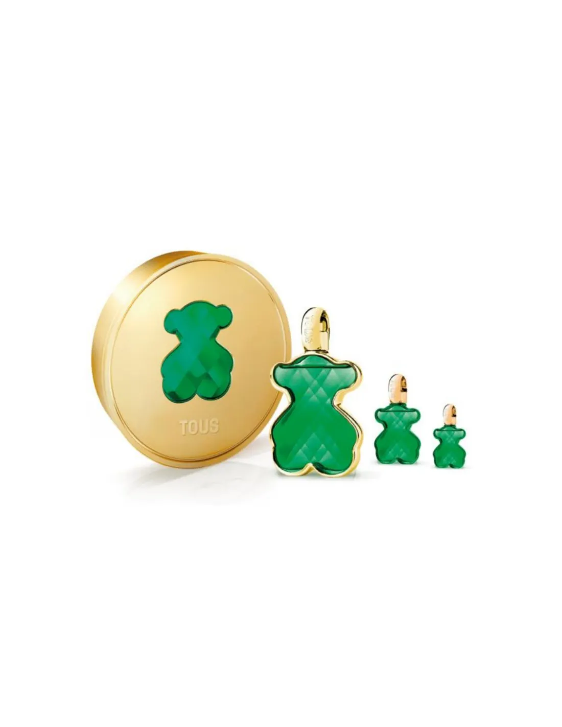 Estuche de perfume Tous Loveme The Emerald Elixir 3 piezas