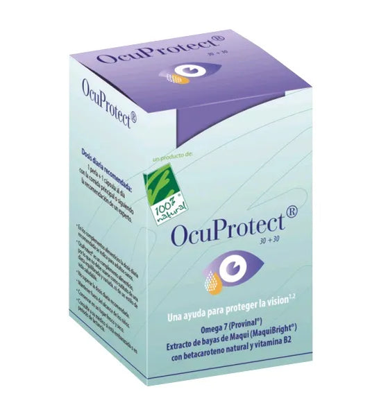 100%natura 100 Natura 100 Natura 100 Natura Ocuprotect 30 Pearls 30 Vegetable Capsules