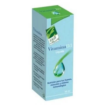 100%natura 100 Natura 100 Natura 100 Natura Liquid Vitamin D3 50ml