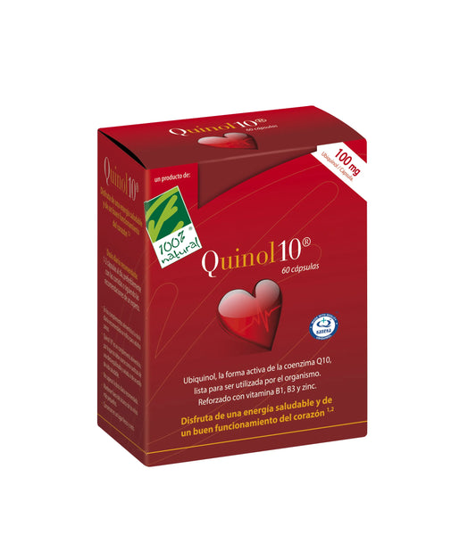 Quinol 10 100% natural 60 cápsulas