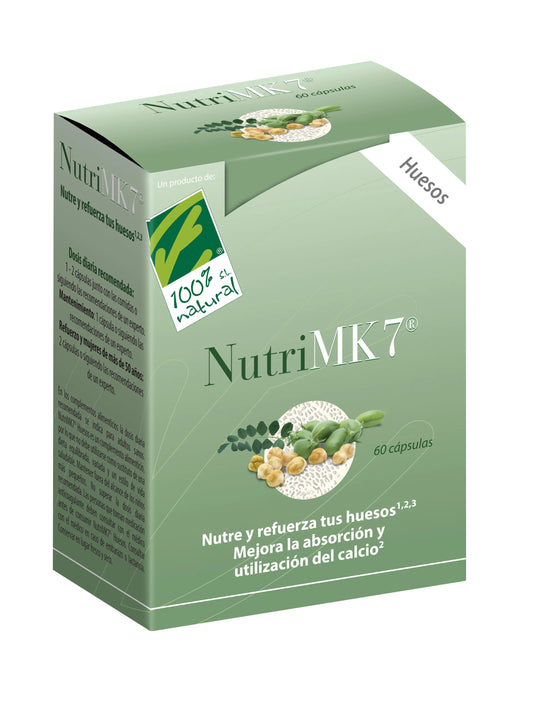 100%natura Nutrimk7 Huesos 60 Cápsulas