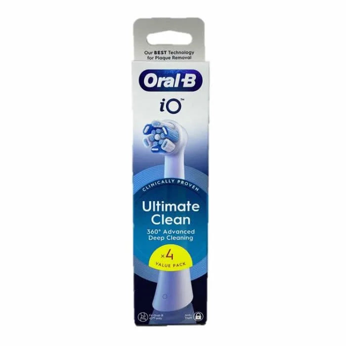 Oral-B iO Ultimate Clean Blanco Cabezales de recambio 4 uds.