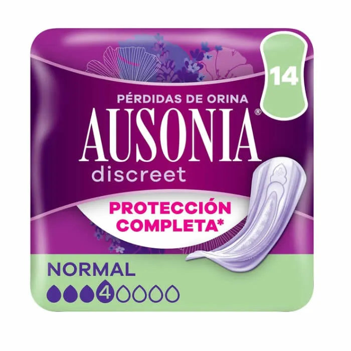 Ausonia Discreet Urinary Incontinence Normal 14 Units