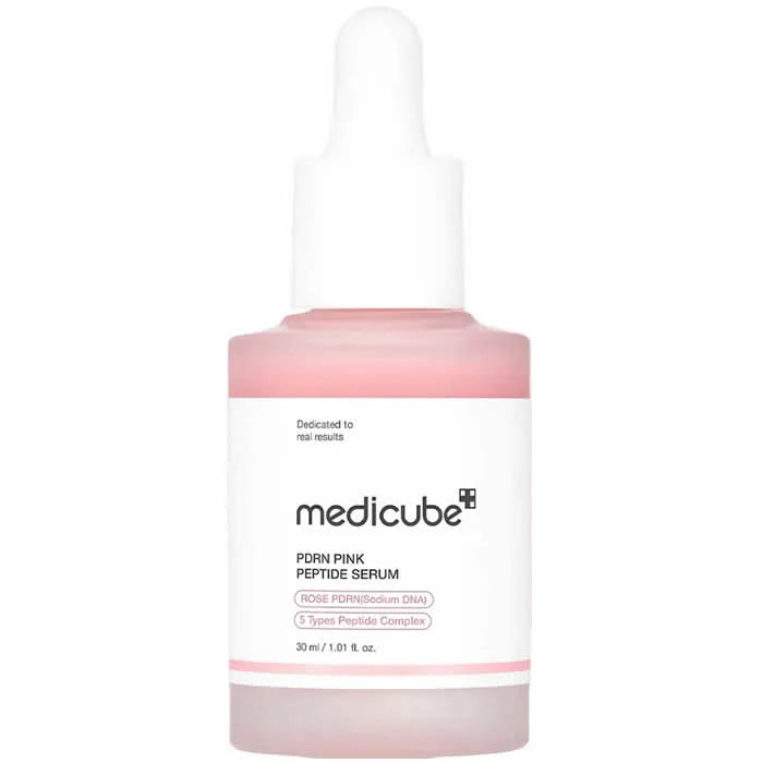 Suero de péptidos rosados ​​PDRN de Medicube (30 ml)