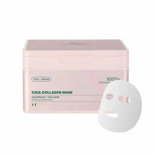 Mascarilla de colágeno Cica de VT Cosmetics (30 láminas)