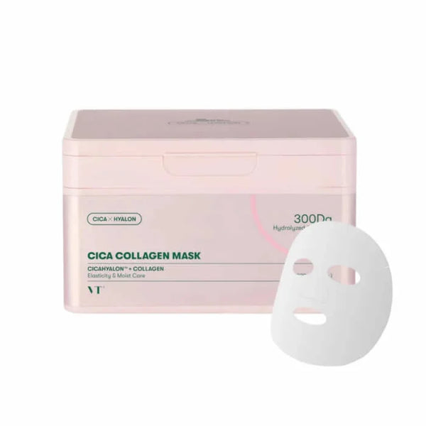 Mascarilla de colágeno Cica de VT Cosmetics (30 láminas)