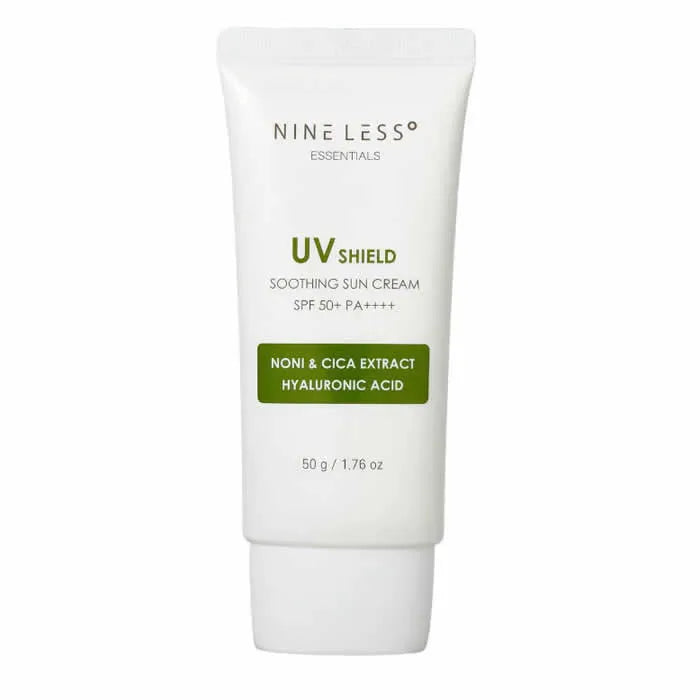 Nine Less Essentials UV Shield Soothing Sun Cream SPF 50+ 50g