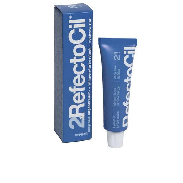 Tinte de pestañas Refectocil para pestañas claras 2.1 Azul profundo 15 ml
