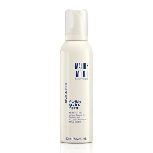 Espuma de peinado flexible Style And Hold de Marlies Moller, 200 ml