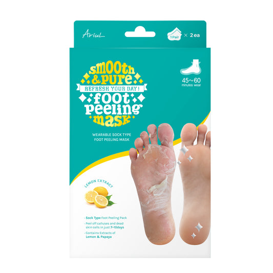 Mascarilla exfoliante para pies Ariul Smooth &amp; Pure (2 pares)