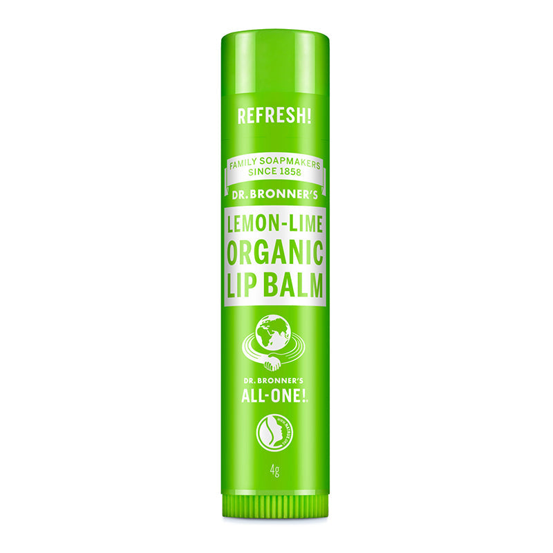 Dr. Bronner's Organic Lemon Lip Balm 4g
